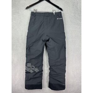 Columbia Pants Youth Large 14/16 Gray Snow Ski Cargo Winter Skiing Snowboard Men